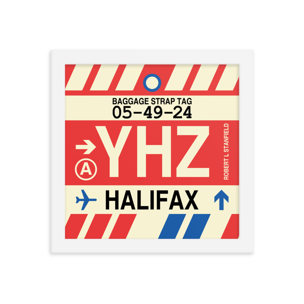 Travel-Themed Framed Print • YHZ Halifax • YHM Designs - Image 11