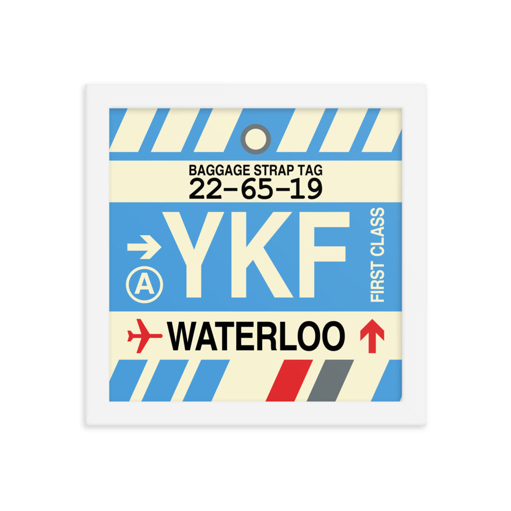 Travel-Themed Framed Print • YKF Waterloo Souvenir • YHM Designs - Image 11