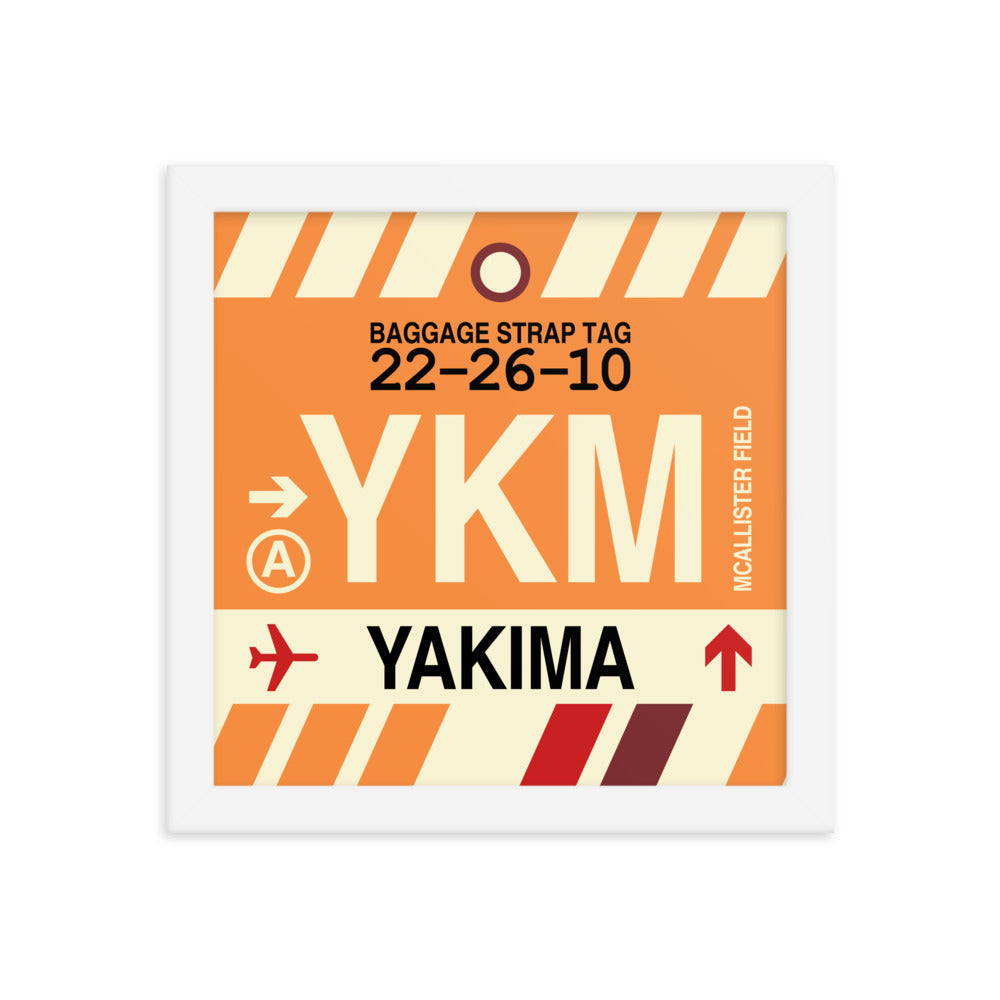 Travel-Themed Framed Print • YKM Yakima • YHM Designs - Image 11
