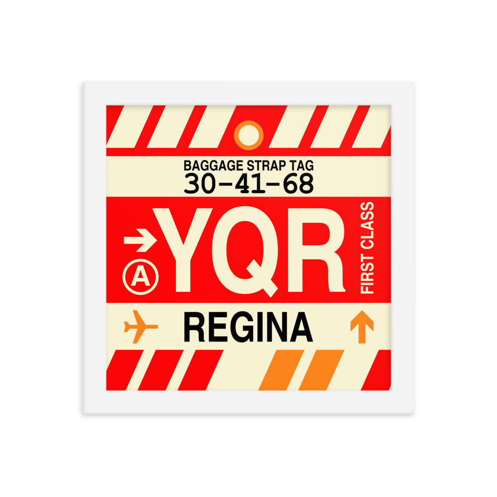 Travel-Themed Framed Print • YQR Regina • YHM Designs - Image 11