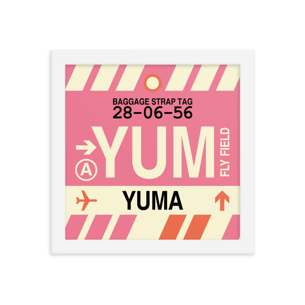 Travel-Themed Framed Print • YUM Yuma • YHM Designs - Image 11