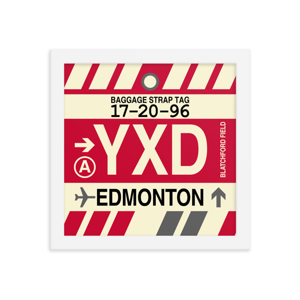 Travel-Themed Framed Print • YXD Edmonton • YHM Designs - Image 11