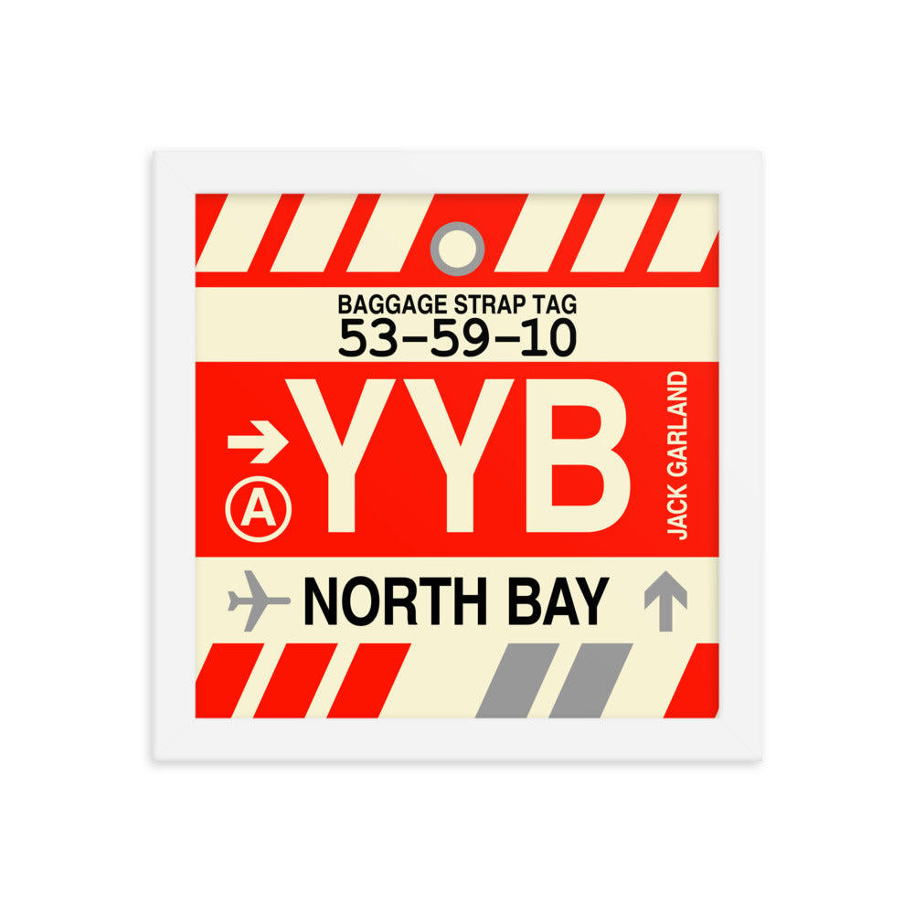 Travel-Themed Framed Print • YYB North Bay • YHM Designs - Image 11