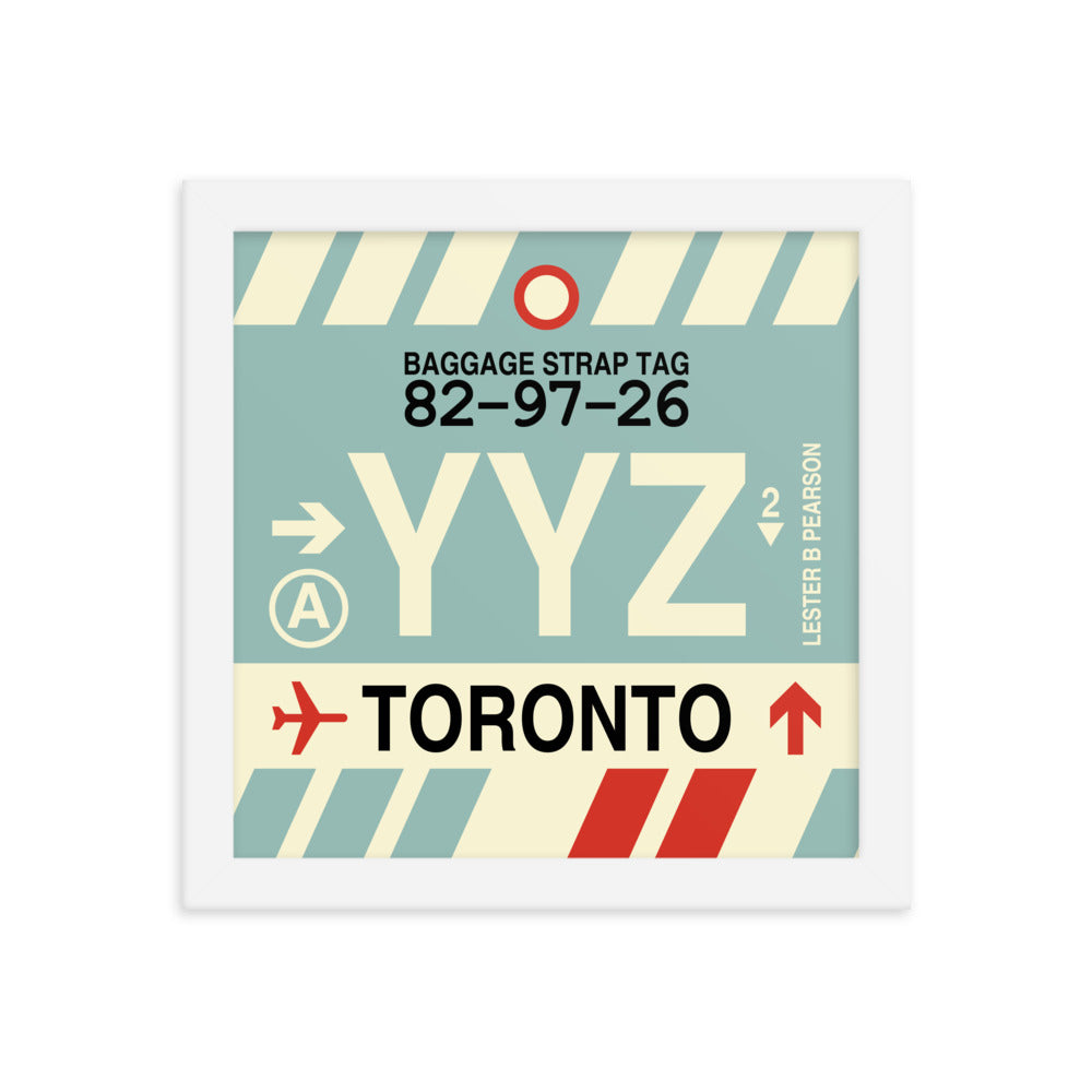 Travel-Themed Framed Print • YYZ Toronto • YHM Designs - Image 11
