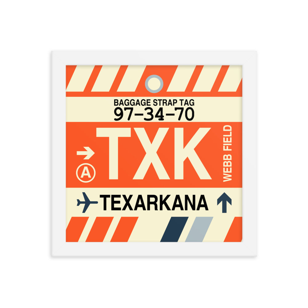 Travel-Themed Framed Print • TXK Texarkana • YHM Designs - Image 11