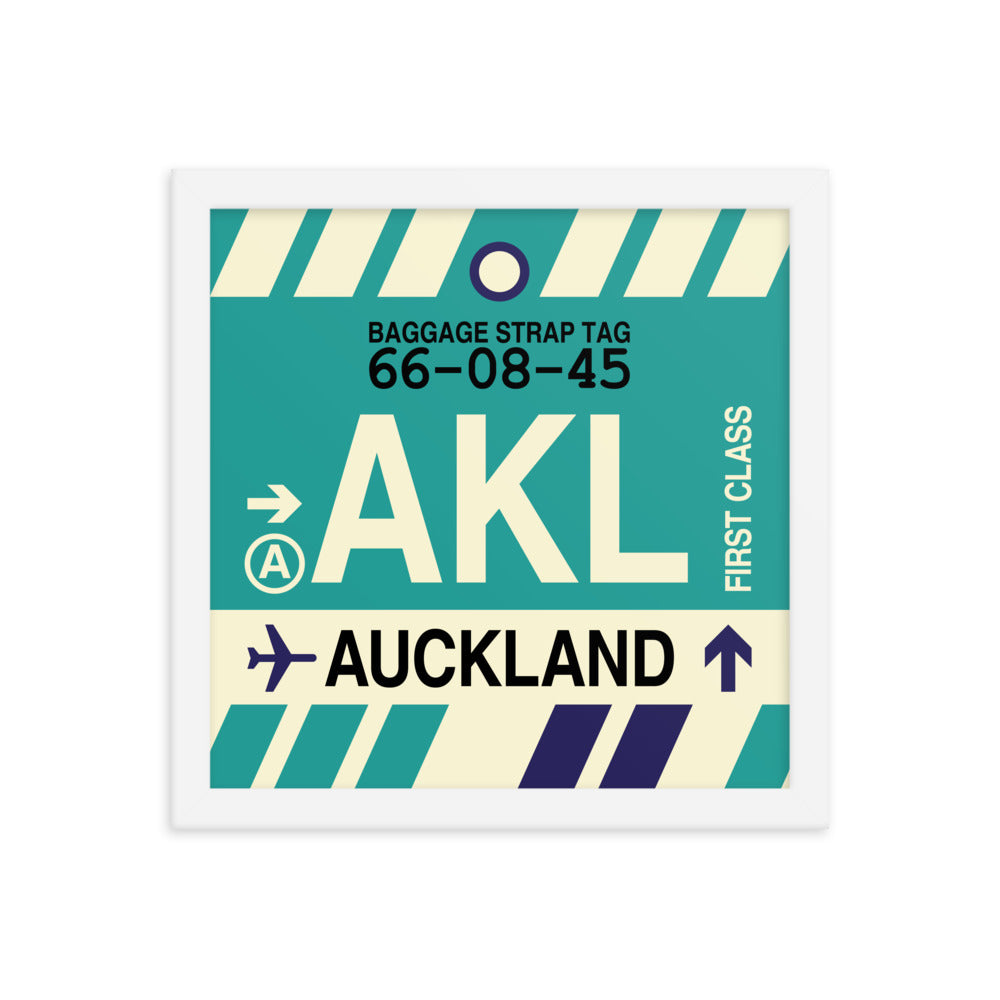 Travel-Themed Framed Print • AKL Auckland Souvenir • YHM Designs - Image 12