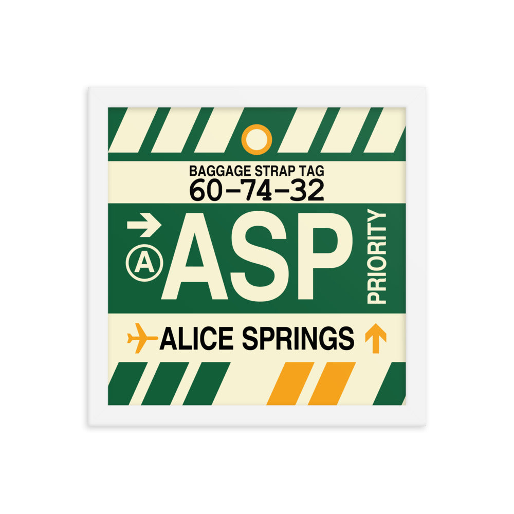 Travel-Themed Framed Print • ASP Alice Springs • YHM Designs - Image 12