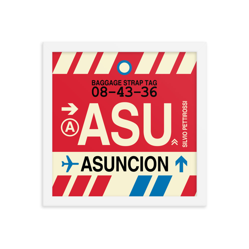 Travel-Themed Framed Print • ASU Asuncion • YHM Designs - Image 12