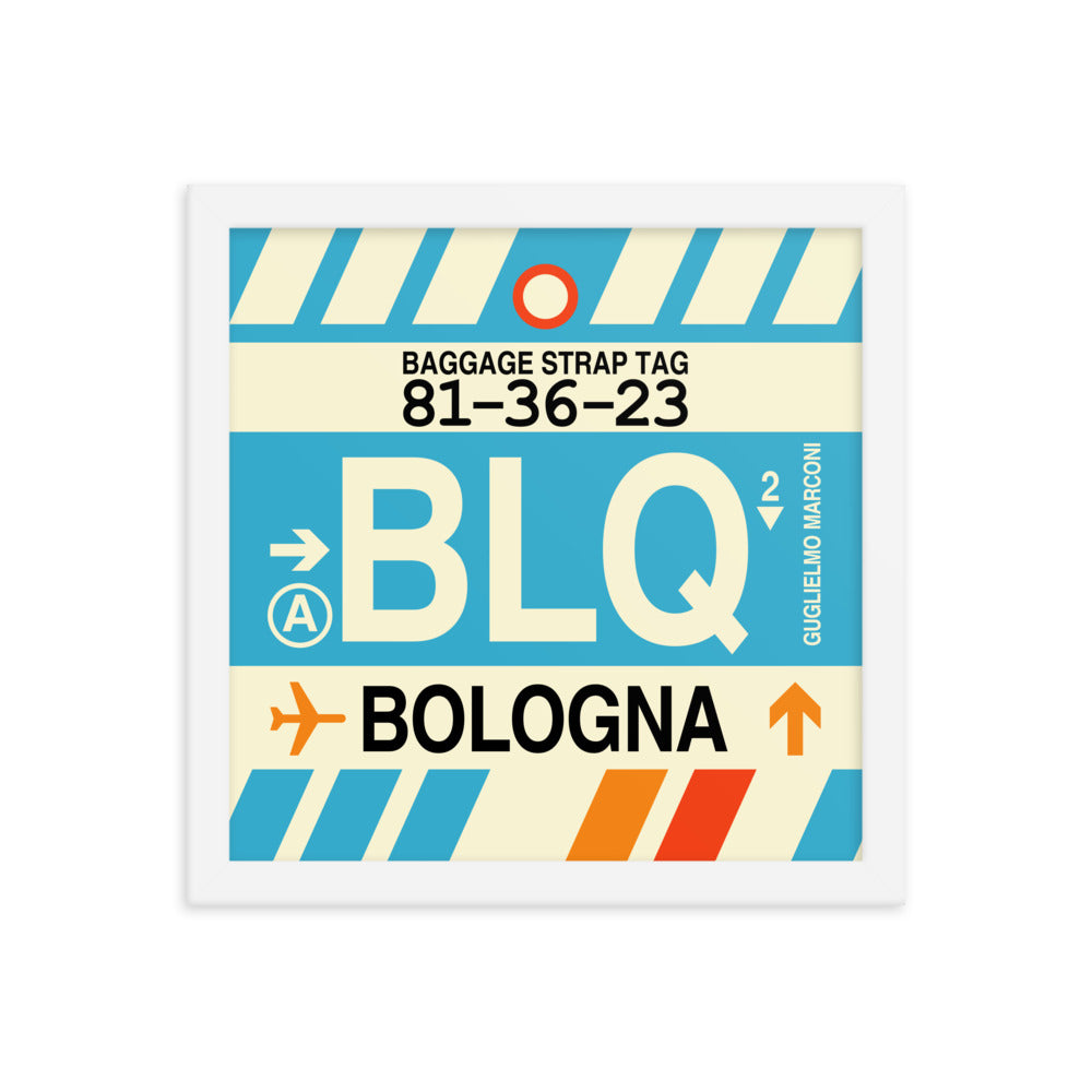 Travel-Themed Framed Print • BLQ Bologna • YHM Designs - Image 12