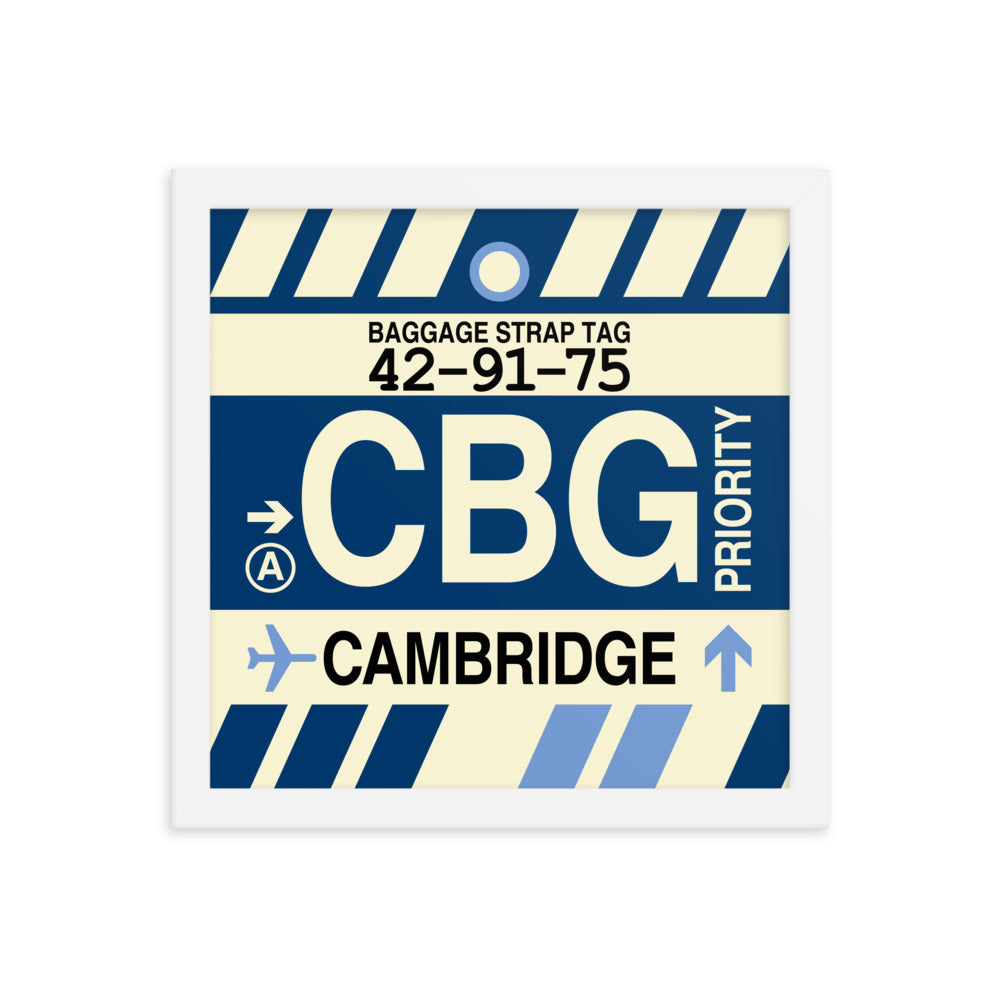 Travel-Themed Framed Print • CBG Cambridge • YHM Designs - Image 12