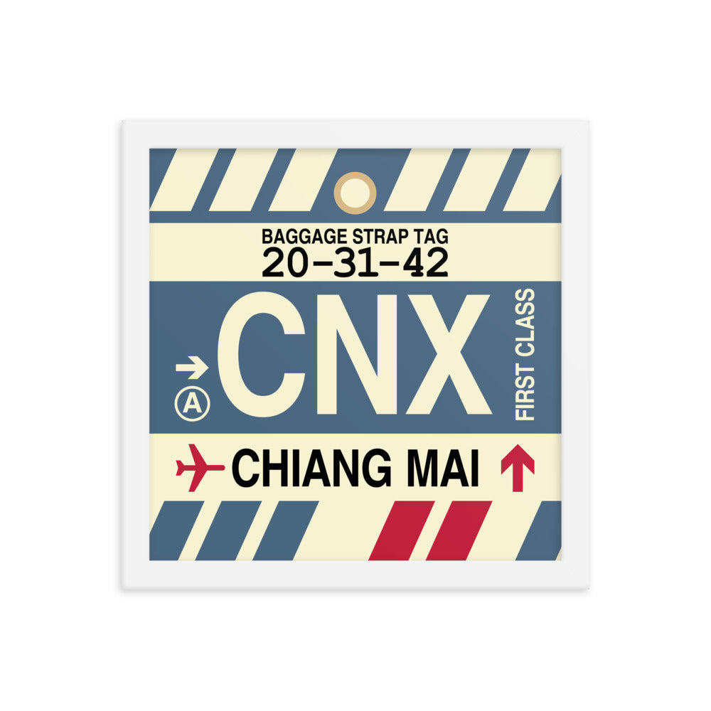 Travel-Themed Framed Print • CNX Chiang Mai Souvenir • YHM Designs - Image 12
