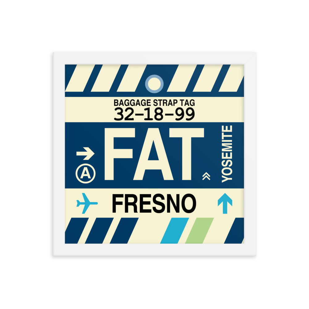 Travel-Themed Framed Print • FAT Fresno • YHM Designs - Image 12