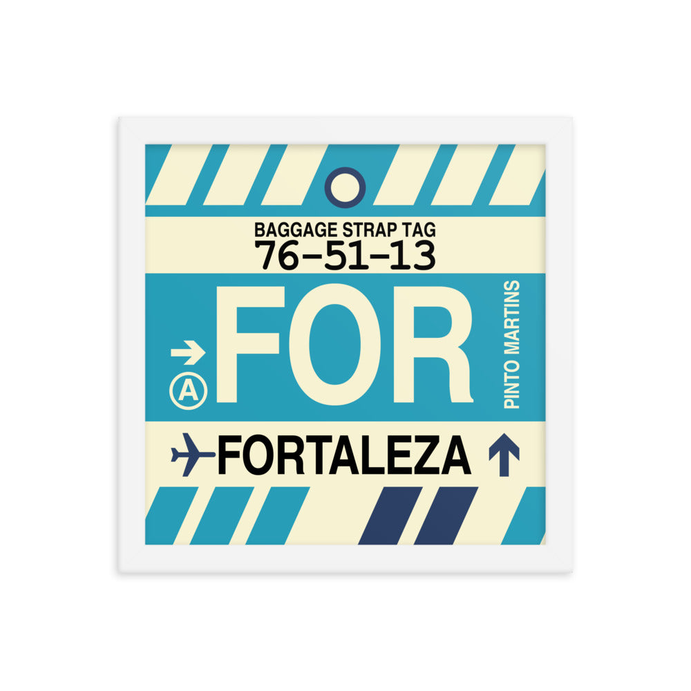 Travel-Themed Framed Print • FOR Fortaleza • YHM Designs - Image 12