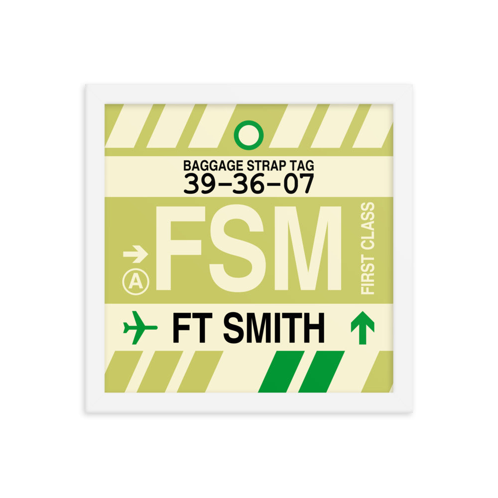 Travel-Themed Framed Print • FSM Fort Smith • YHM Designs - Image 12
