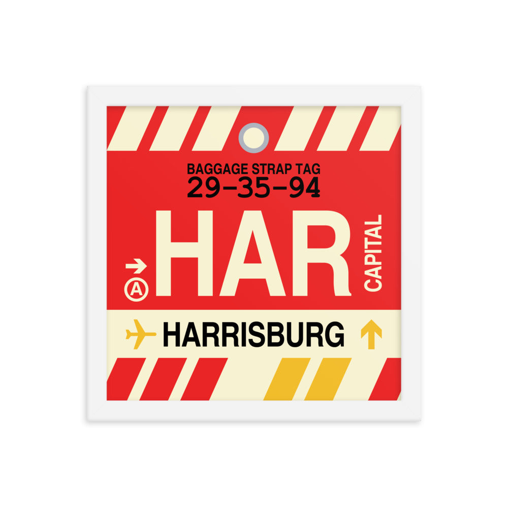 Travel-Themed Framed Print • HAR Harrisburg • YHM Designs - Image 12