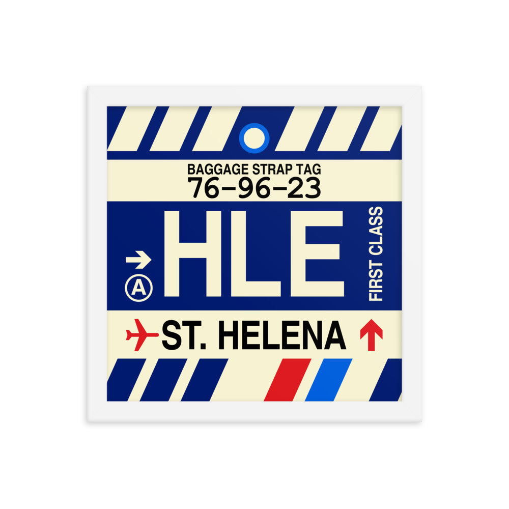 Travel-Themed Framed Print • HLE St. Helena Souvenir • YHM Designs - Image 12