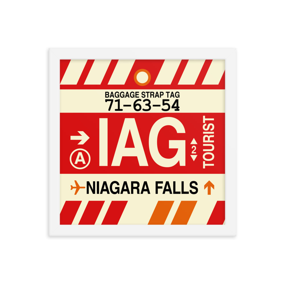 Travel-Themed Framed Print • IAG Niagara Falls Souvenir • YHM Designs - Image 12