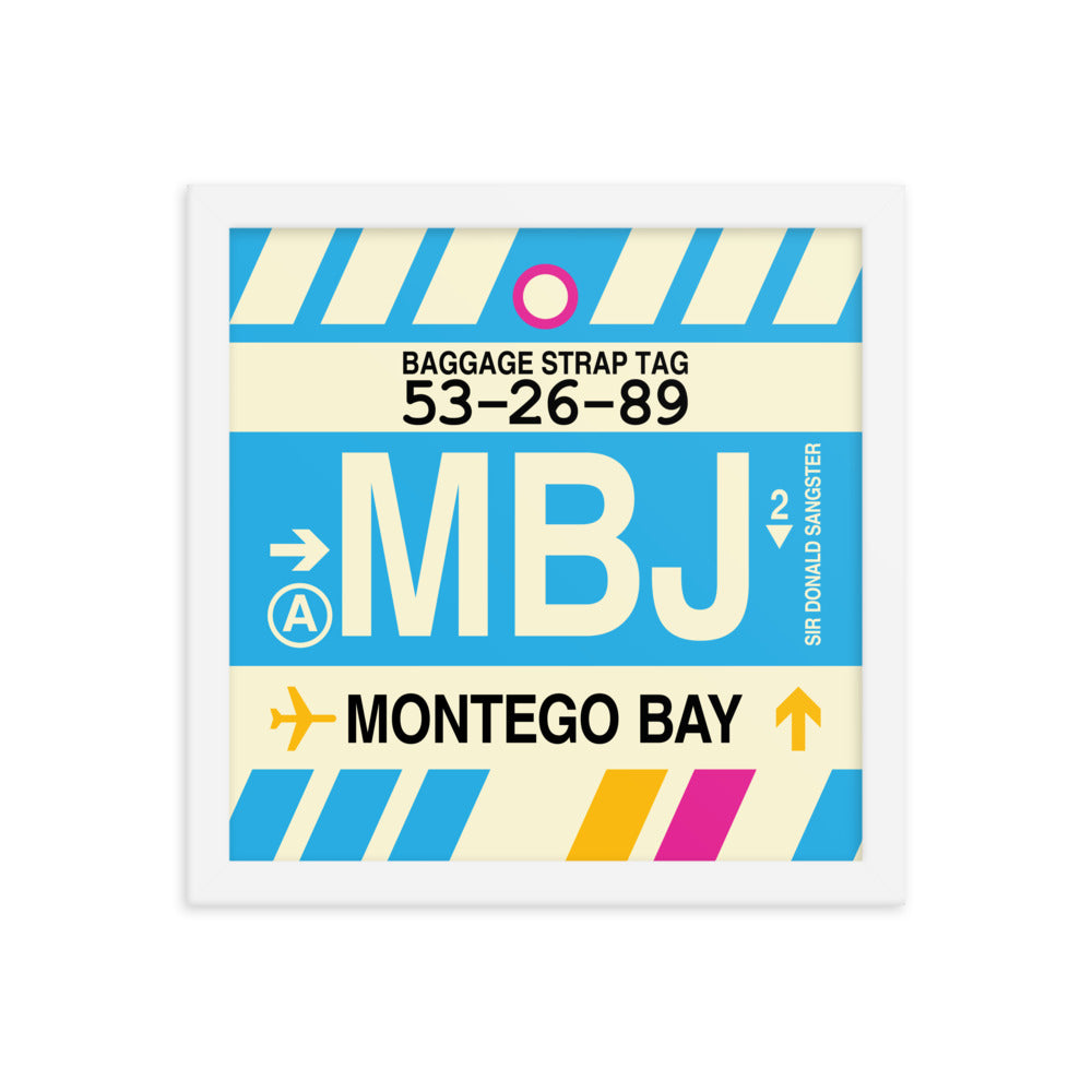 Travel-Themed Framed Print • MBJ Montego Bay Souvenir • YHM Designs - Image 12