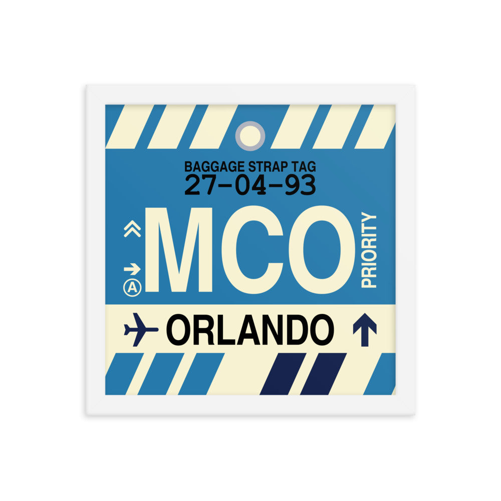 Travel-Themed Framed Print • MCO Orlando • YHM Designs - Image 12
