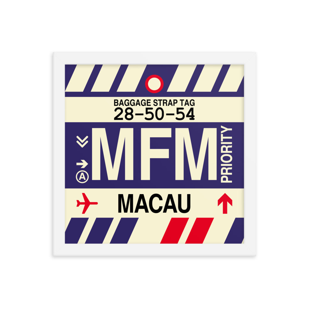 Travel-Themed Framed Print • MFM Macau Souvenir • YHM Designs - Image 12