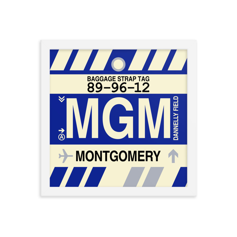 Travel-Themed Framed Print • MGM Montgomery Souvenir • YHM Designs - Image 12