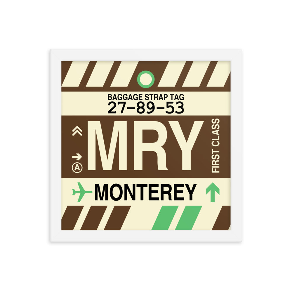 Travel-Themed Framed Print • MRY Monterey • YHM Designs - Image 12