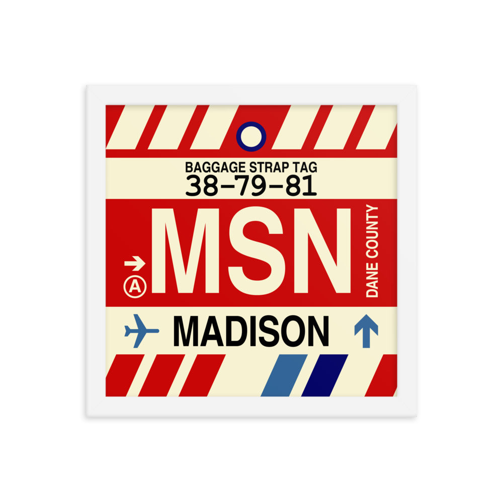 Travel-Themed Framed Print • MSN Madison • YHM Designs - Image 12