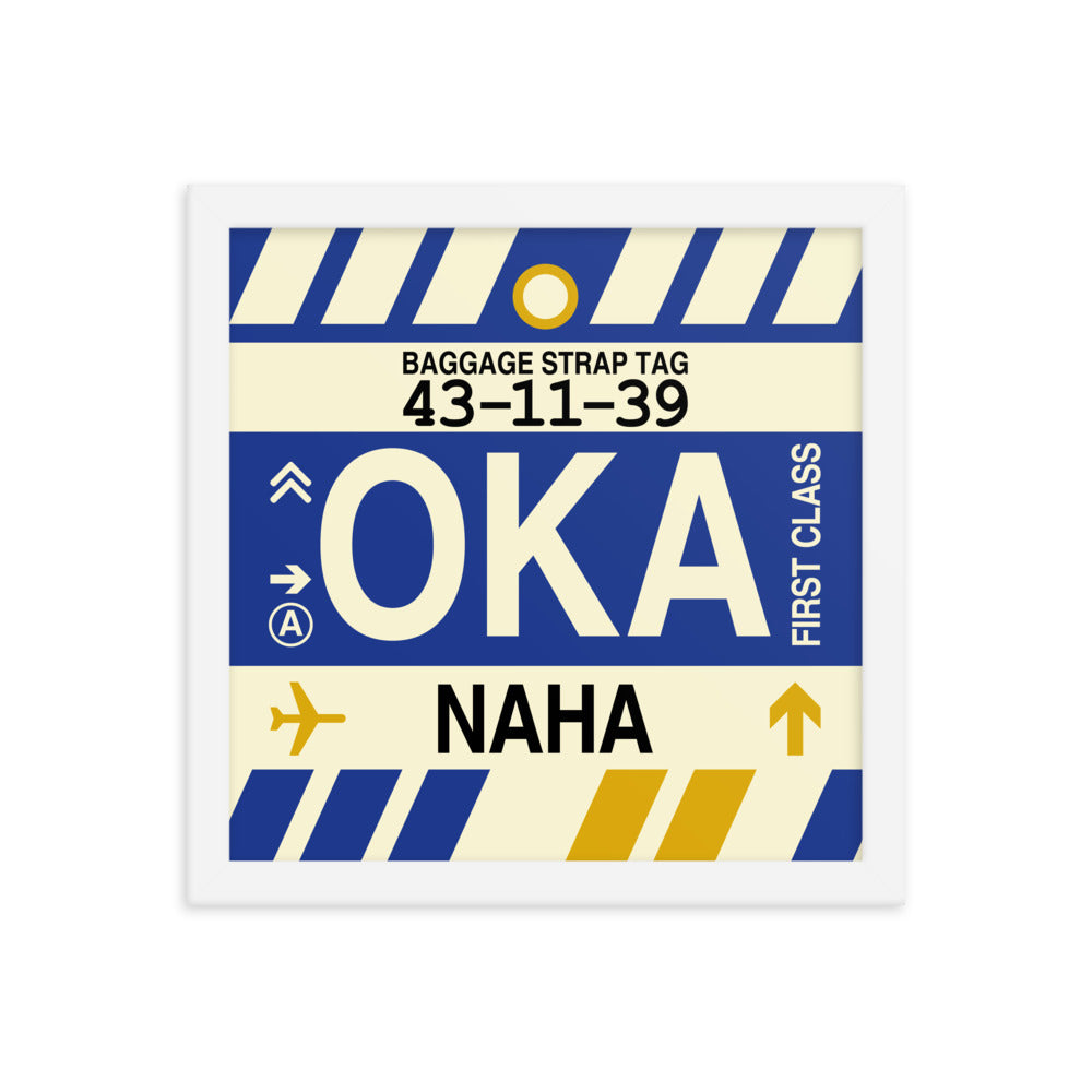 Travel-Themed Framed Print • OKA Naha (Okinawa) Souvenir • YHM Designs - Image 12