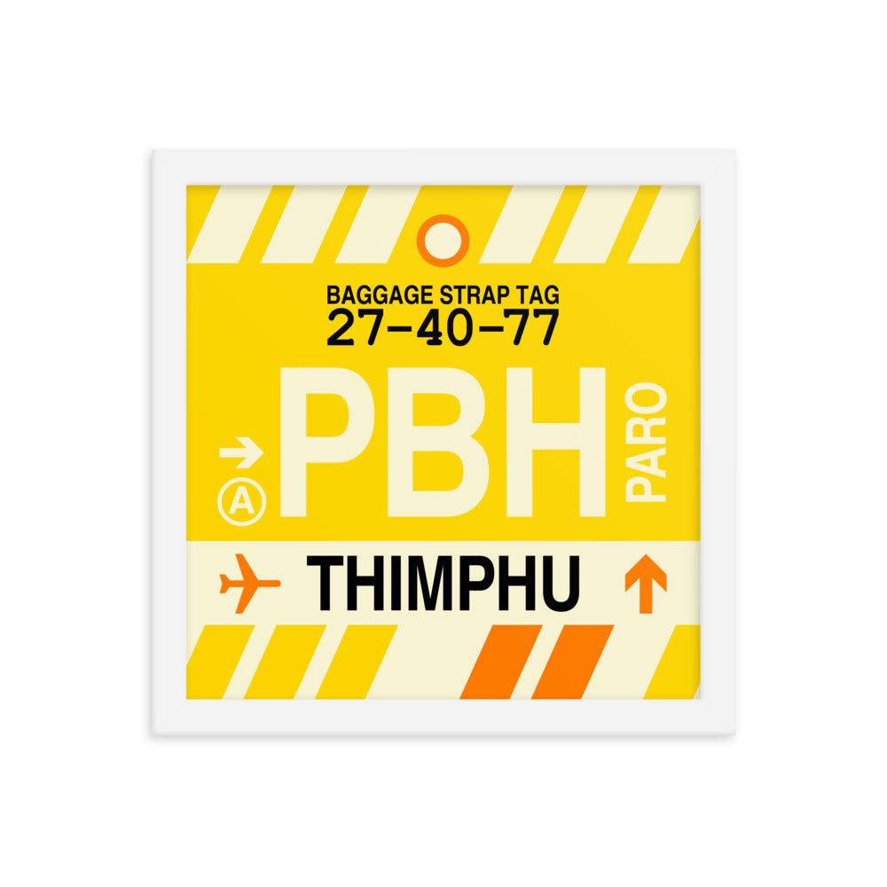 Travel-Themed Framed Print • PBH Thimphu Souvenir • YHM Designs - Image 12