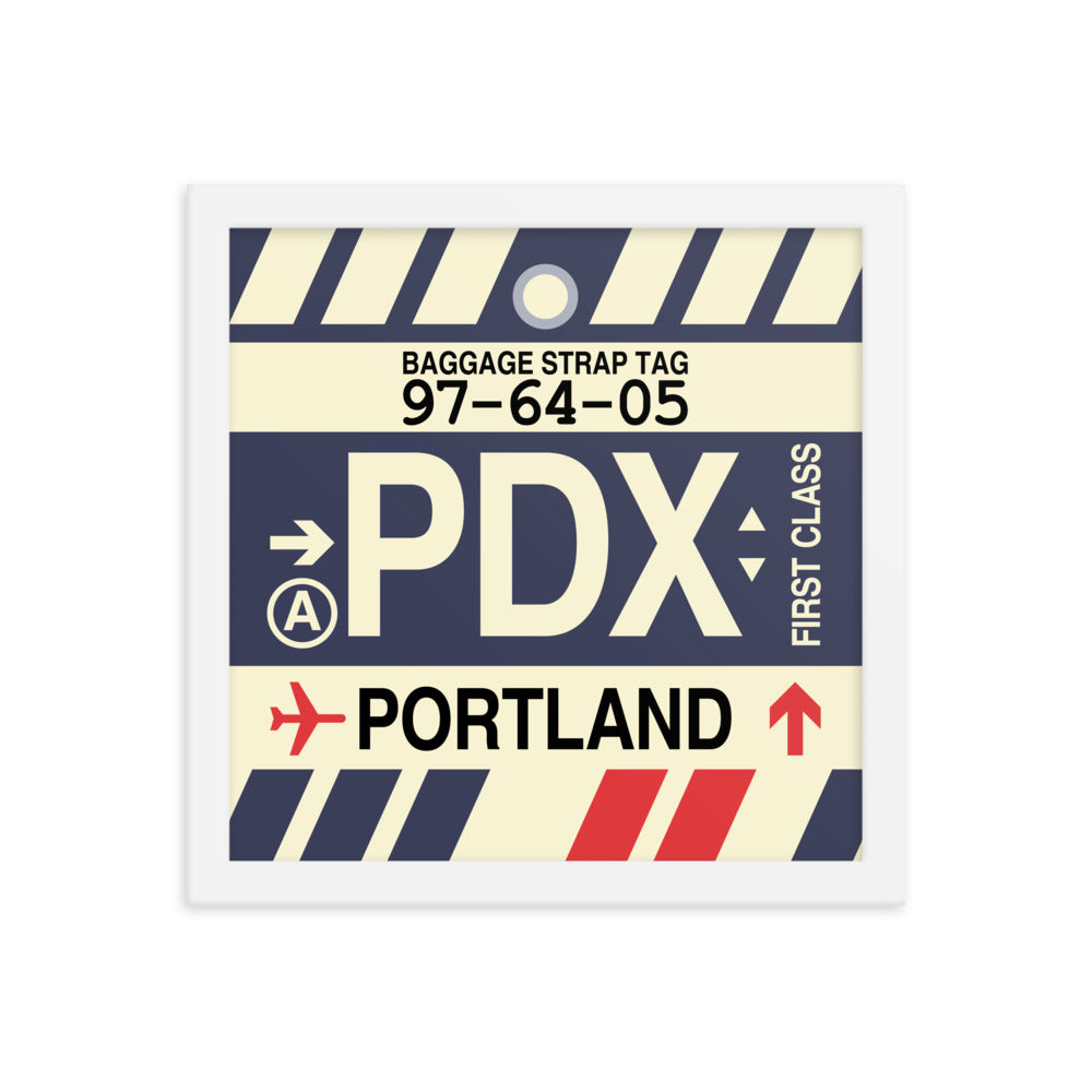 Travel-Themed Framed Print • PDX Portland • YHM Designs - Image 12
