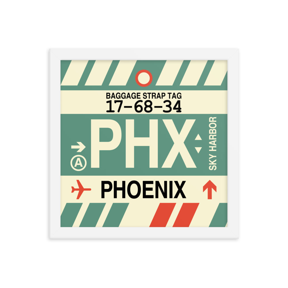 Travel-Themed Framed Print • PHX Phoenix • YHM Designs - Image 12