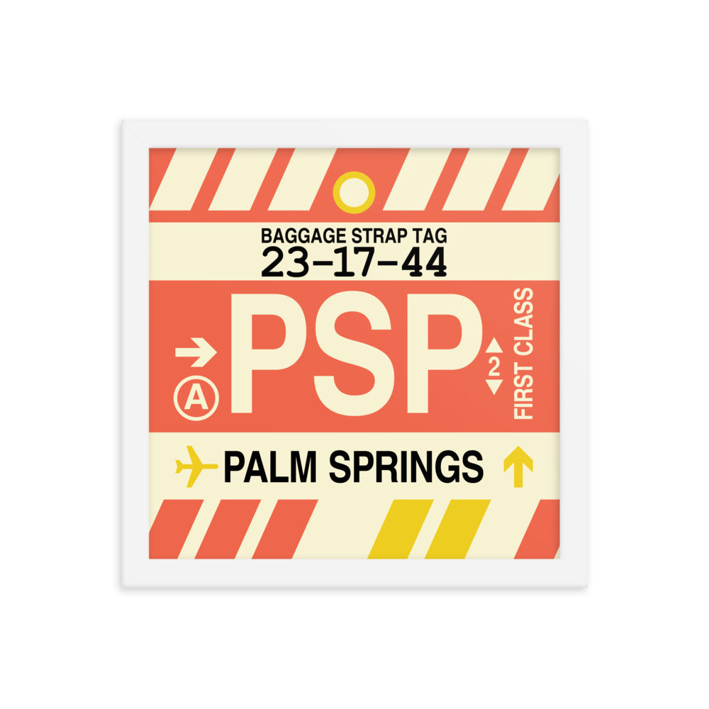 Travel-Themed Framed Print • PSP Palm Springs • YHM Designs - Image 12
