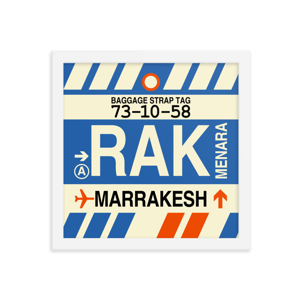 Travel-Themed Framed Print • RAK Marrakesh • YHM Designs - Image 12