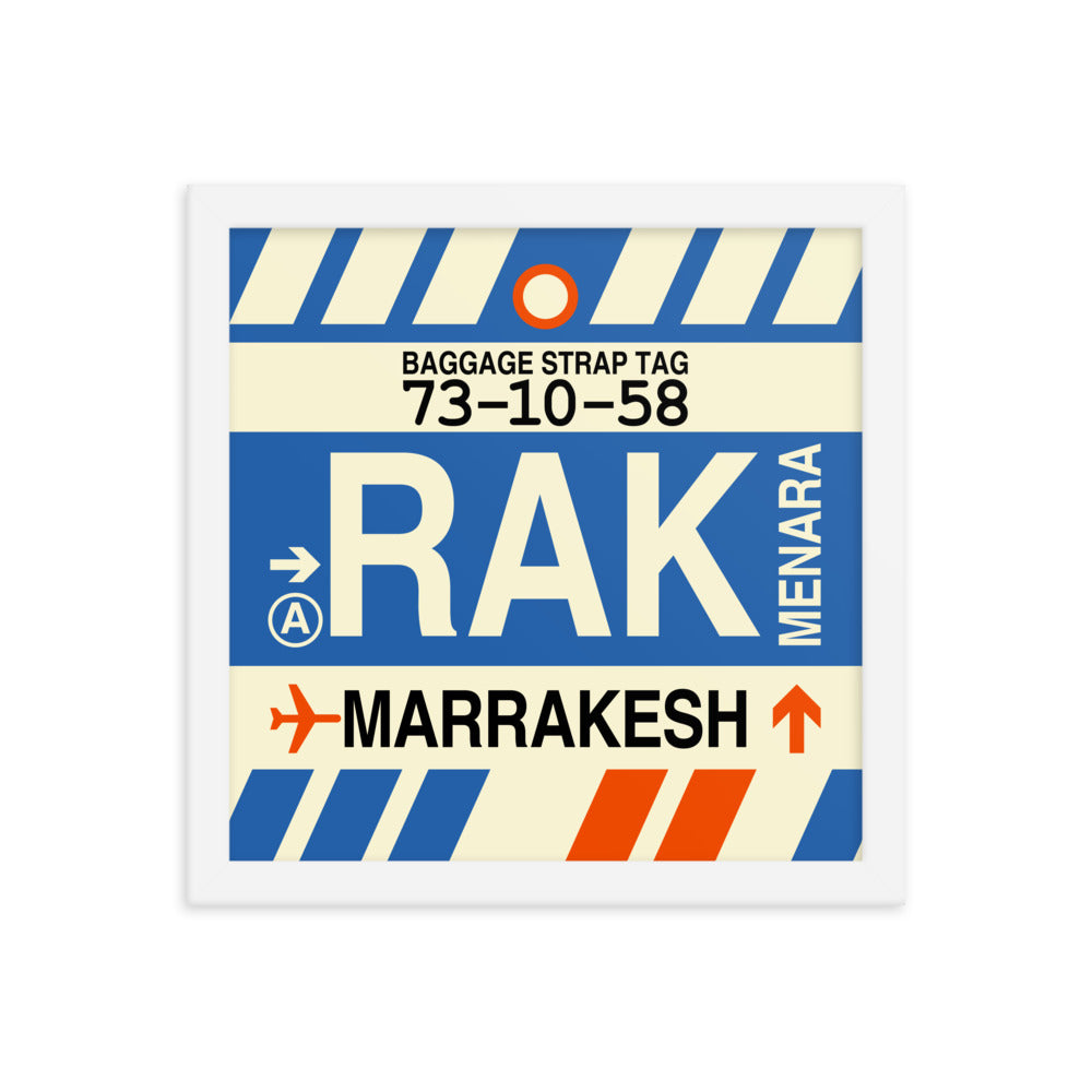 Travel-Themed Framed Print • RAK Marrakesh Souvenir • YHM Designs - Image 12