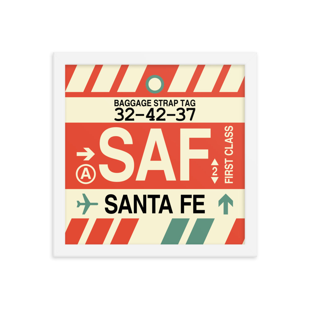 Travel-Themed Framed Print • SAF Santa Fe • YHM Designs - Image 12