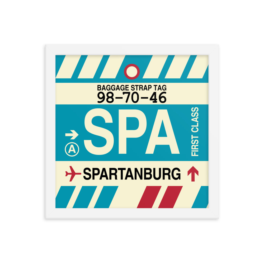 Travel-Themed Framed Print • SPA Spartanburg • YHM Designs - Image 12