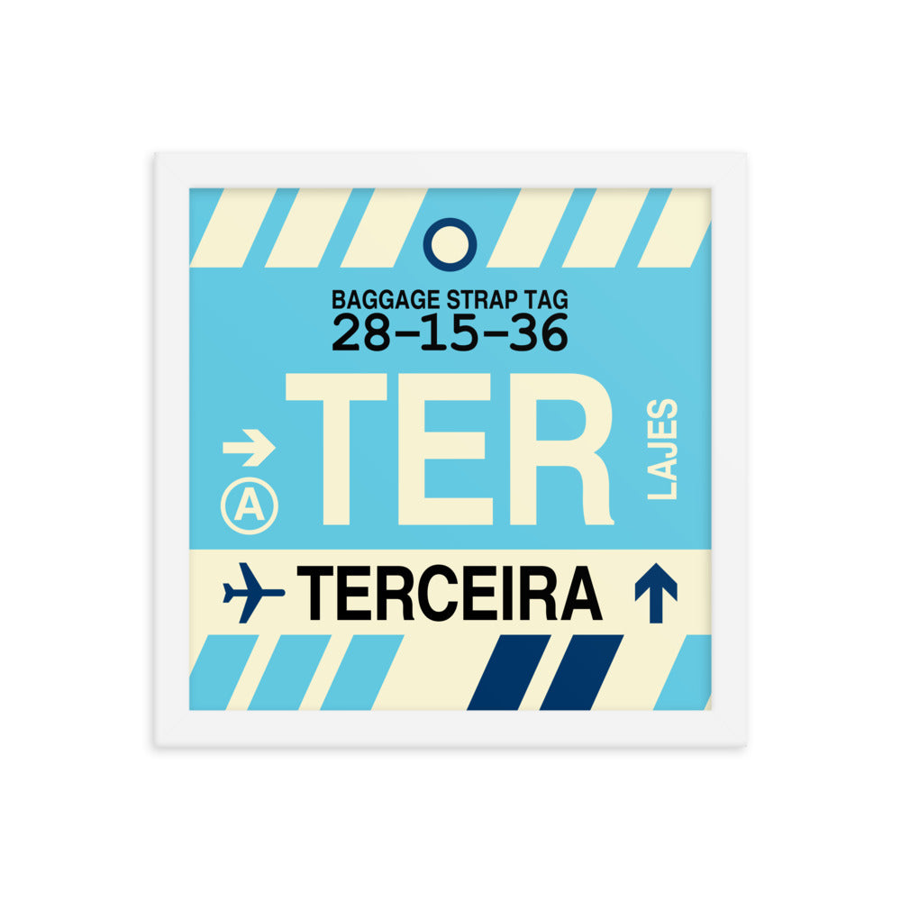 Travel-Themed Framed Print • TER Terceira • YHM Designs - Image 12