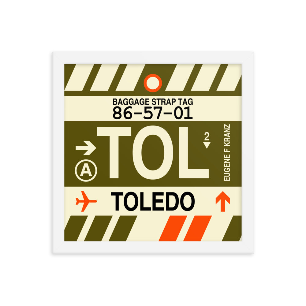 Travel-Themed Framed Print • TOL Toledo • YHM Designs - Image 12