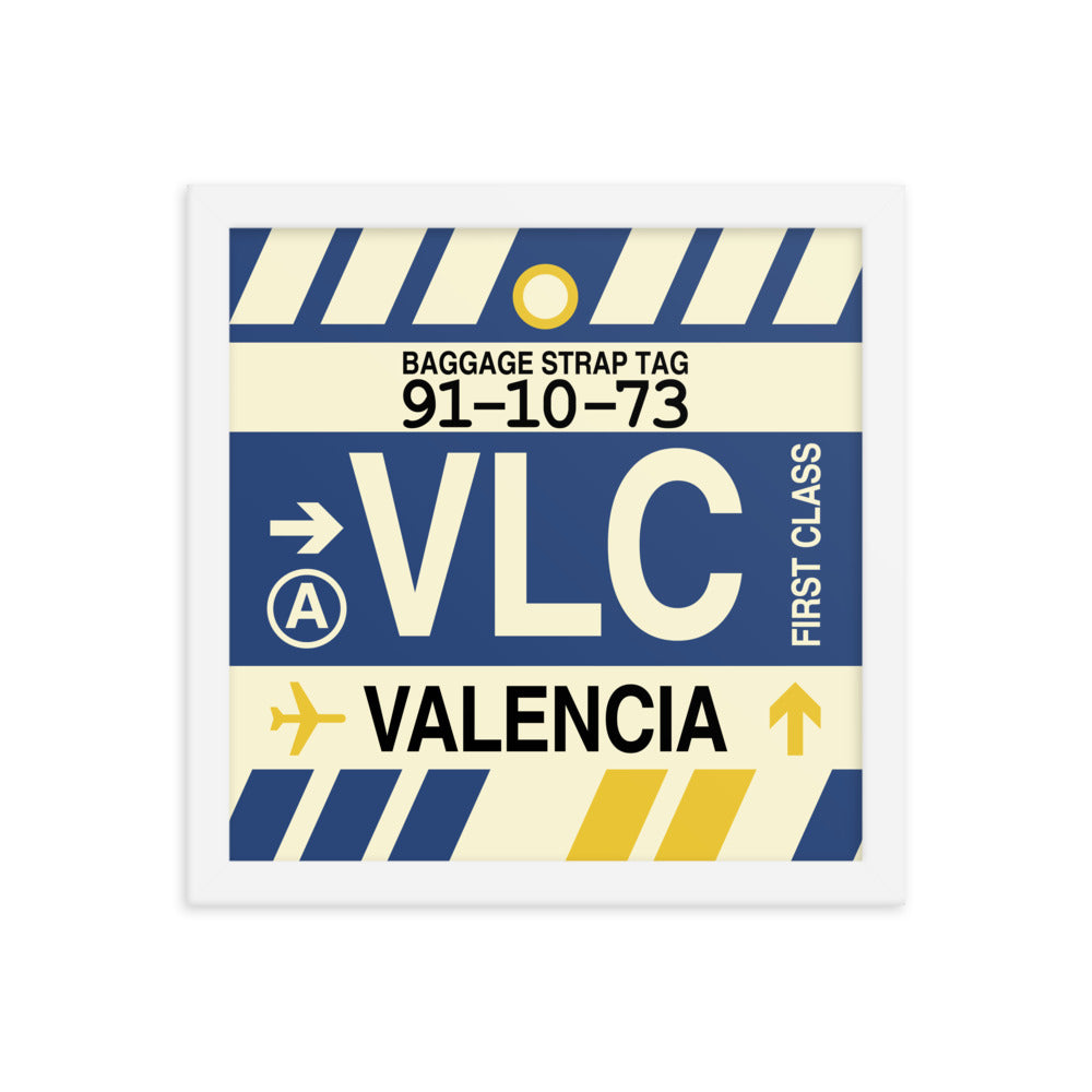 Travel-Themed Framed Print • VLC Valencia • YHM Designs - Image 12