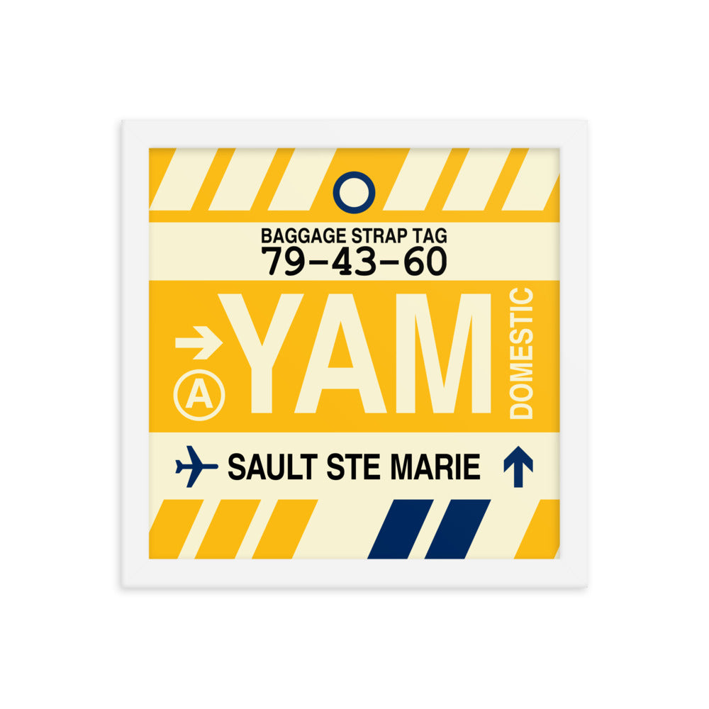 Travel-Themed Framed Print • YAM Sault-Ste-Marie • YHM Designs - Image 12
