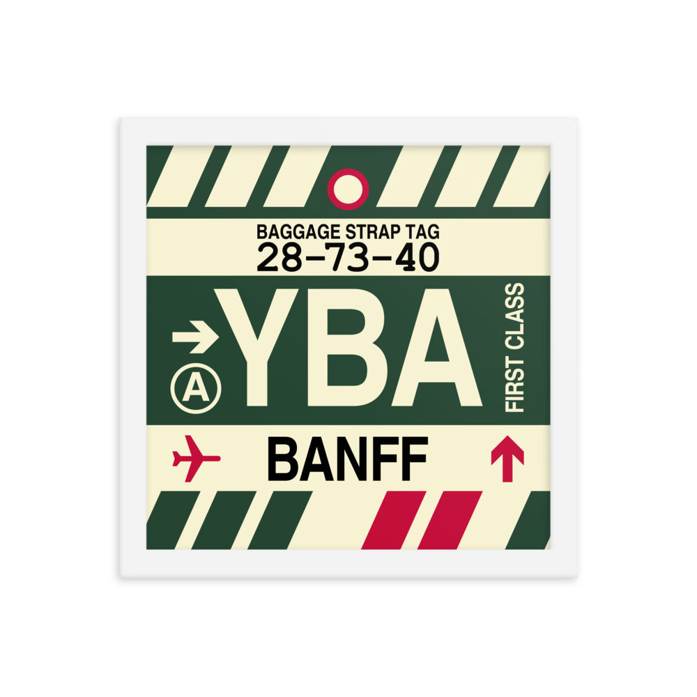 Travel-Themed Framed Print • YBA Banff • YHM Designs - Image 12
