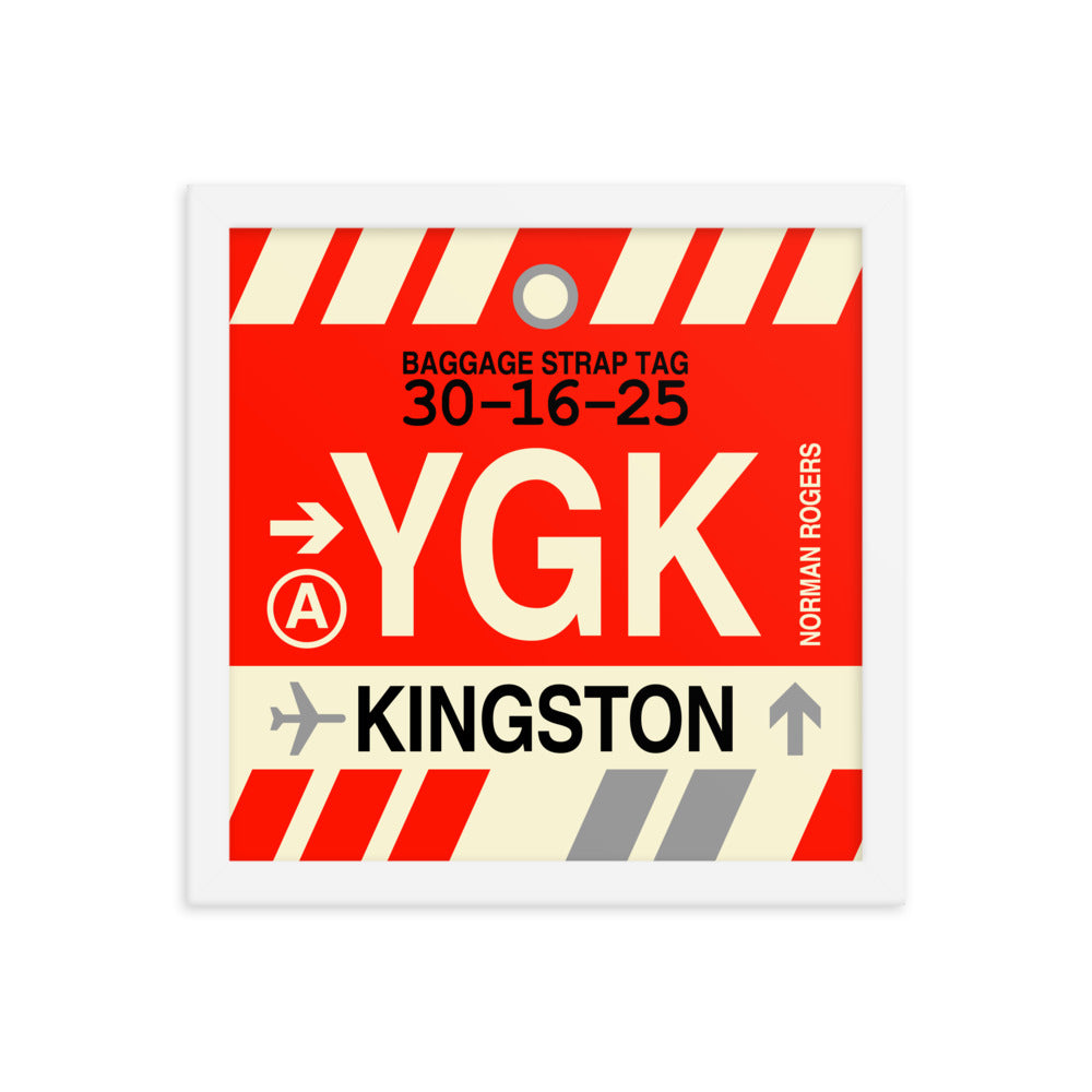 Travel-Themed Framed Print • YGK Kingston Souvenir • YHM Designs - Image 12