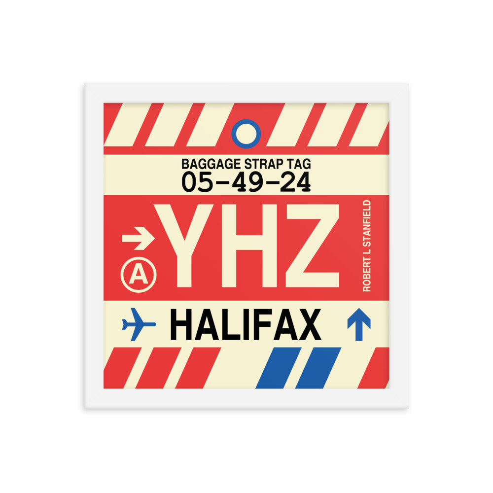 Travel-Themed Framed Print • YHZ Halifax • YHM Designs - Image 12
