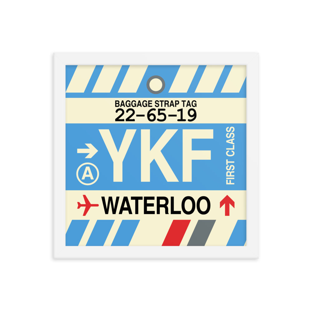 Travel-Themed Framed Print • YKF Waterloo • YHM Designs - Image 12