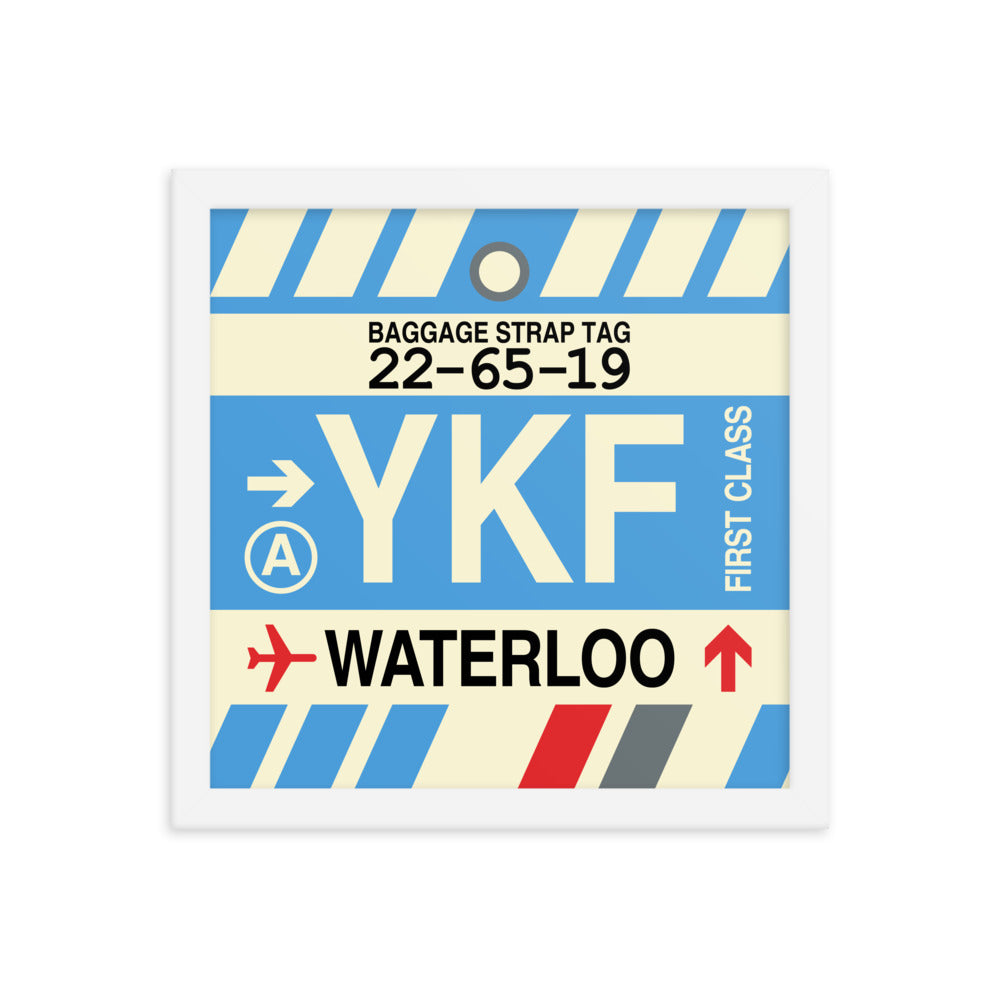 Travel-Themed Framed Print • YKF Waterloo Souvenir • YHM Designs - Image 12