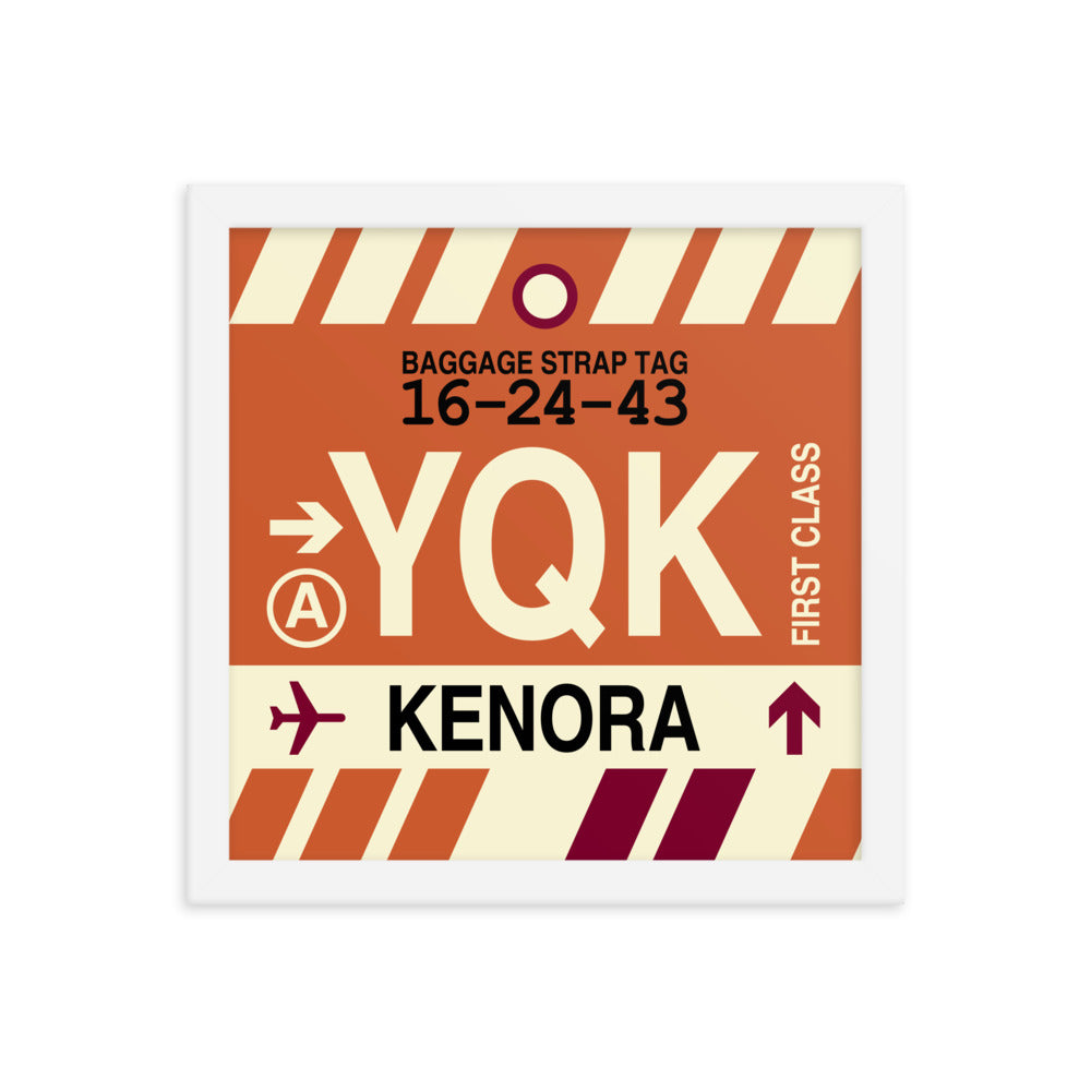 Travel-Themed Framed Print • YQK Kenora • YHM Designs - Image 12