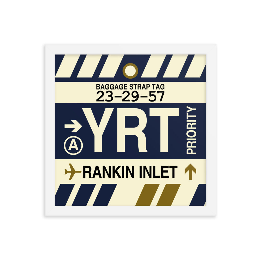 Travel-Themed Framed Print • YRT Rankin Inlet • YHM Designs - Image 12
