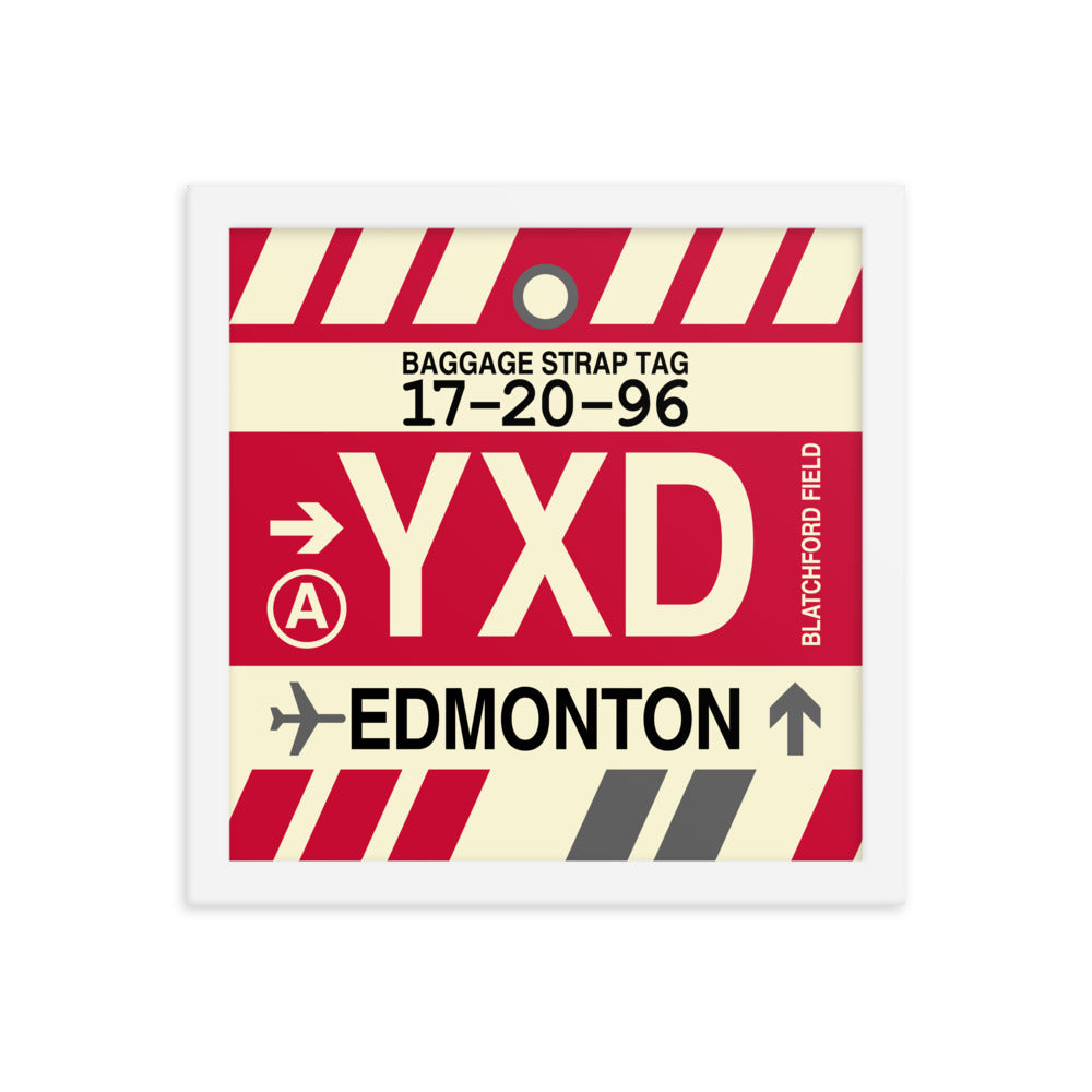 Travel-Themed Framed Print • YXD Edmonton • YHM Designs - Image 12