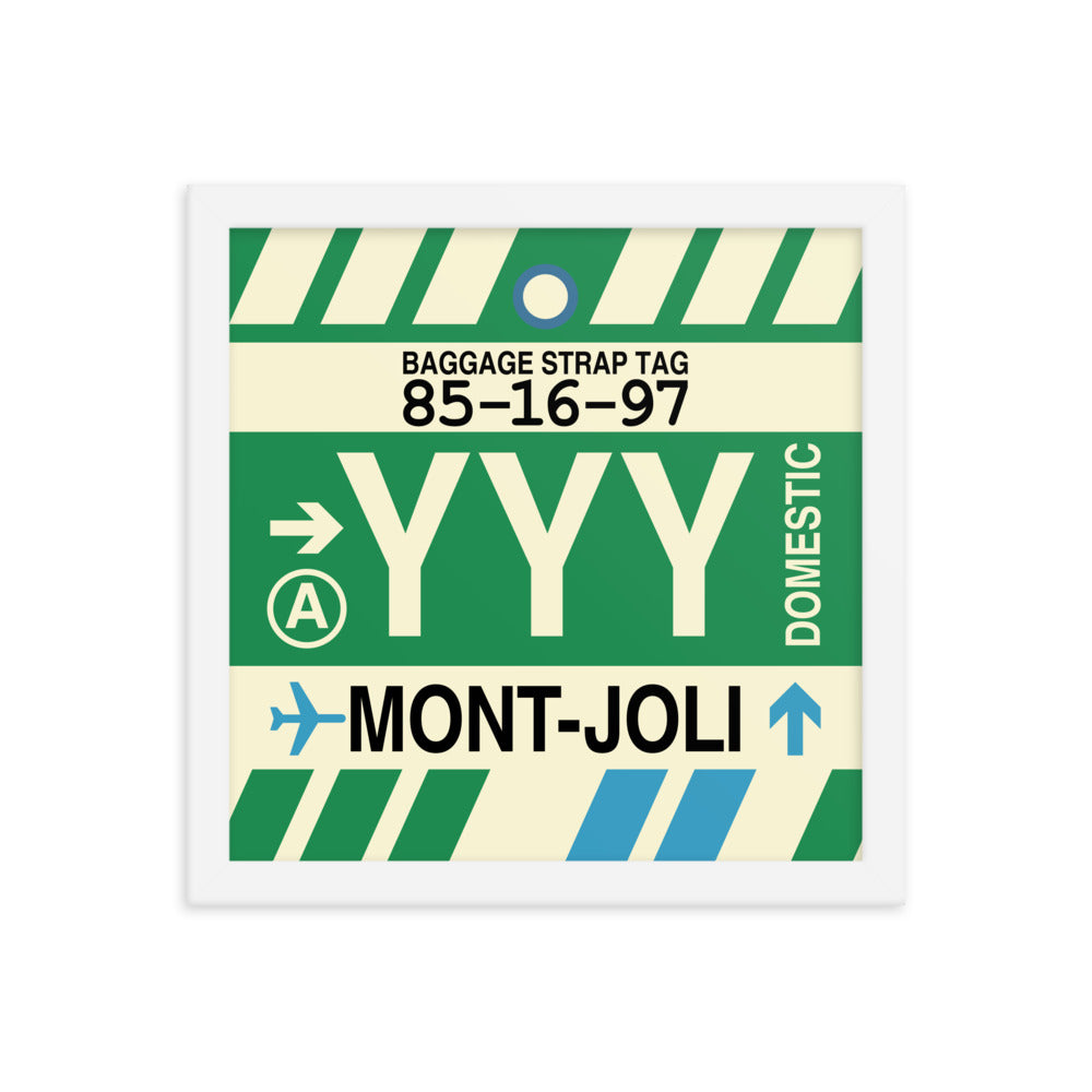 Travel-Themed Framed Print • YYY Mont-Joli • YHM Designs - Image 12