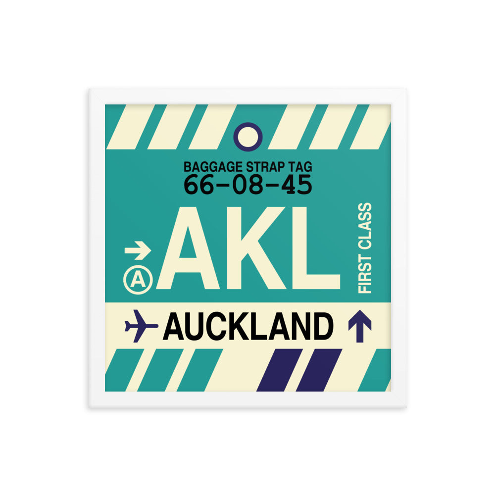 Travel-Themed Framed Print • AKL Auckland Souvenir • YHM Designs - Image 13